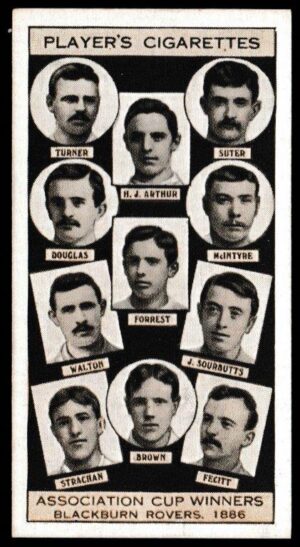 Player (John) - 'Association Cup Winners' - Card #7 - Blackburn Rovers 1886