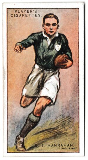 Player (John) - 'Footballers 1928' (1928) - Card #16 - C.J. Hanrahan (Dolphin)