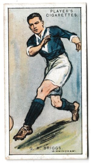 Player (John) - 'Footballers 1928' (1928) - Card #2 - G.R. Briggs (Birmingham)