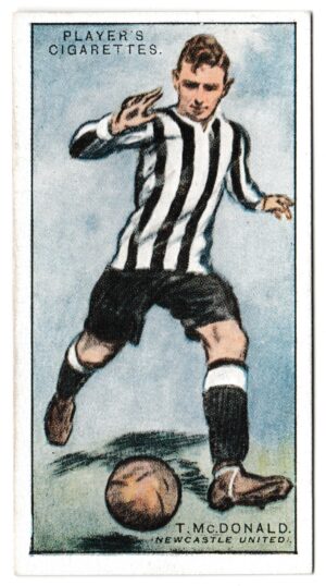 Player (John) - 'Footballers 1928' (1928) - Card #26 - T. McDonald (Newcastle United)