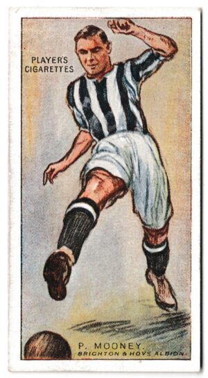 Player (John) - 'Footballers 1928' (1928) - Card #31 - P. Mooney (Brighton & Hove Albion)