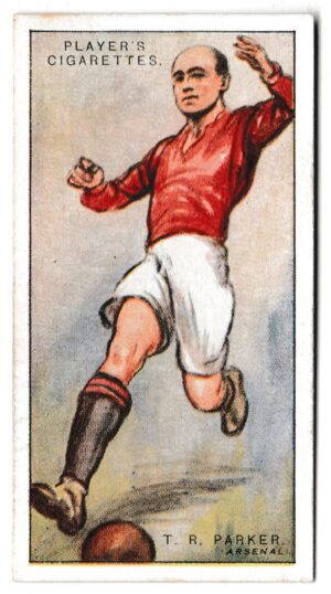 Player (John) - 'Footballers 1928' (1928) - Card #36 - T.R. Parker (The Arsenal)
