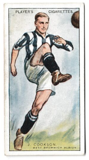 Player (John) - 'Footballers 1928' (1928) - Card #4 - J. Cookson (West Bromwich Albion)