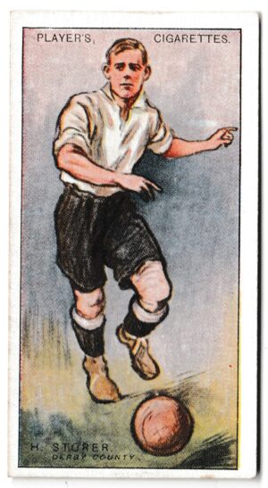Player (John) - 'Footballers 1928' (1928) - Card #42 - Harry Storer (Derby County)