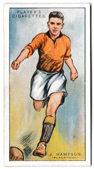 Player (John) - 'Footballers 1928-9' (1928) - Card #58 - J. Hampson (Blackpool)