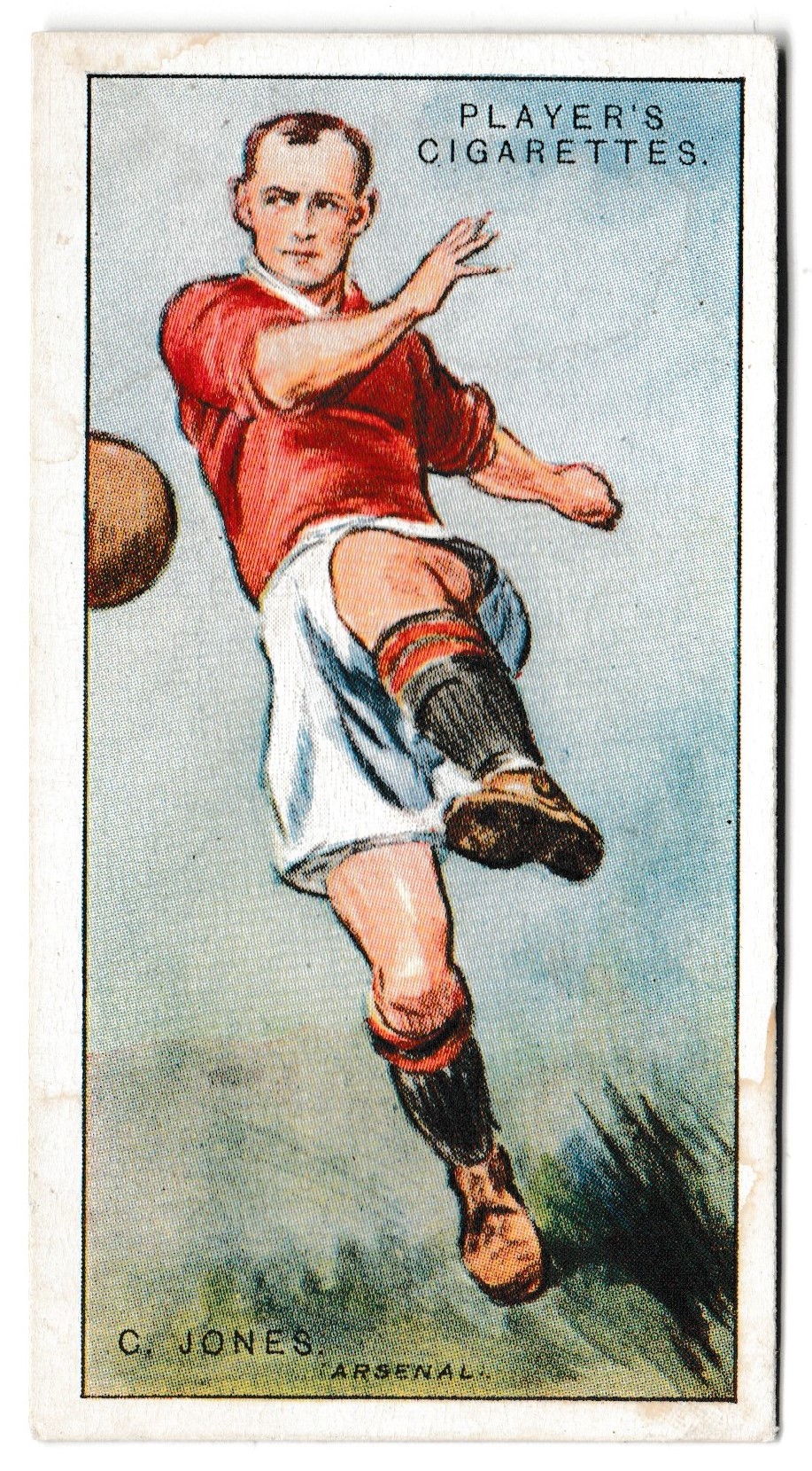 Player (John) - 'Footballers 1928-9' (1928) - Card #59 - C. Jones (The Arsenal) Player (John) - 'Footballers 1928-9' (1928) - Card #59 - C. Jones (The Arsenal)