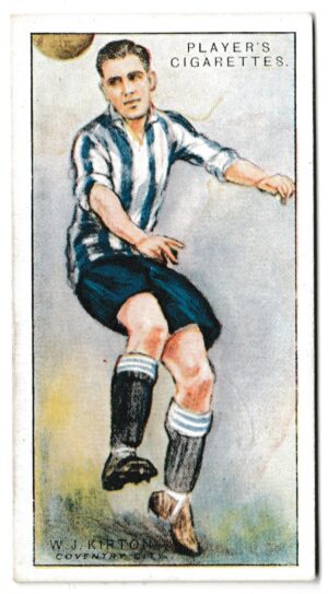 Player (John) - 'Footballers 1928-9' (1928) - Card #61 - W.J. Kirton (Coventry City)