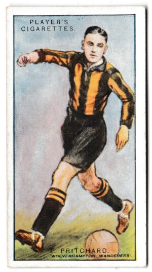 Player (John) - 'Footballers 1928-9' (1928) - Card #68 - T. Pritchard (Wolverhampton Wanderers) Player (John) - 'Footballers 1928-9' (1928) - Card #68 - T. Pritchard (Wolverhampton Wanderers)