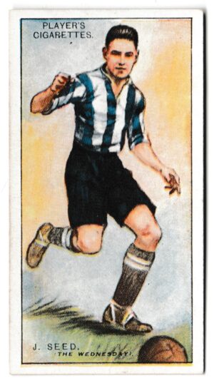 Player (John) - 'Footballers 1928-9' (1928) - Card #69 - J. Seed (Sheffield Wednesday)