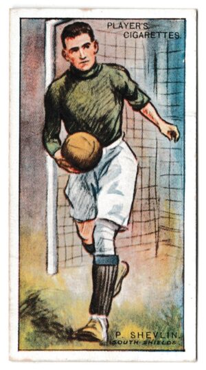 Player (John) - 'Footballers 1928-9' (1928) - Card #70 - P. Shevlin (South Shields)