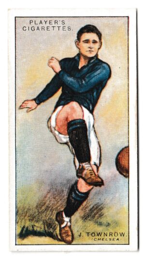 Player (John) - 'Footballers 1928-9' (1928) - Card #74 - J. Townrow (Chelsea)