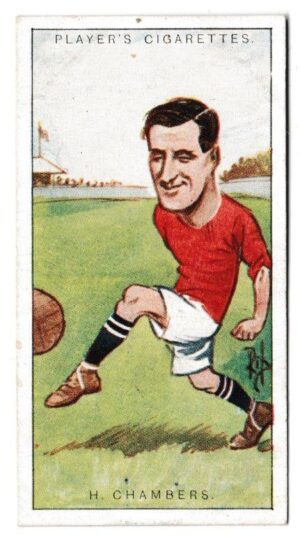 Player (John) - 'Football Caricatures by "RIP"' (1926) - Card #6 - Harry Chambers (Liverpool) Player (John) - 'Football Caricatures by "RIP"' (1926) - Card #6 - Harry Chambers (Liverpool)