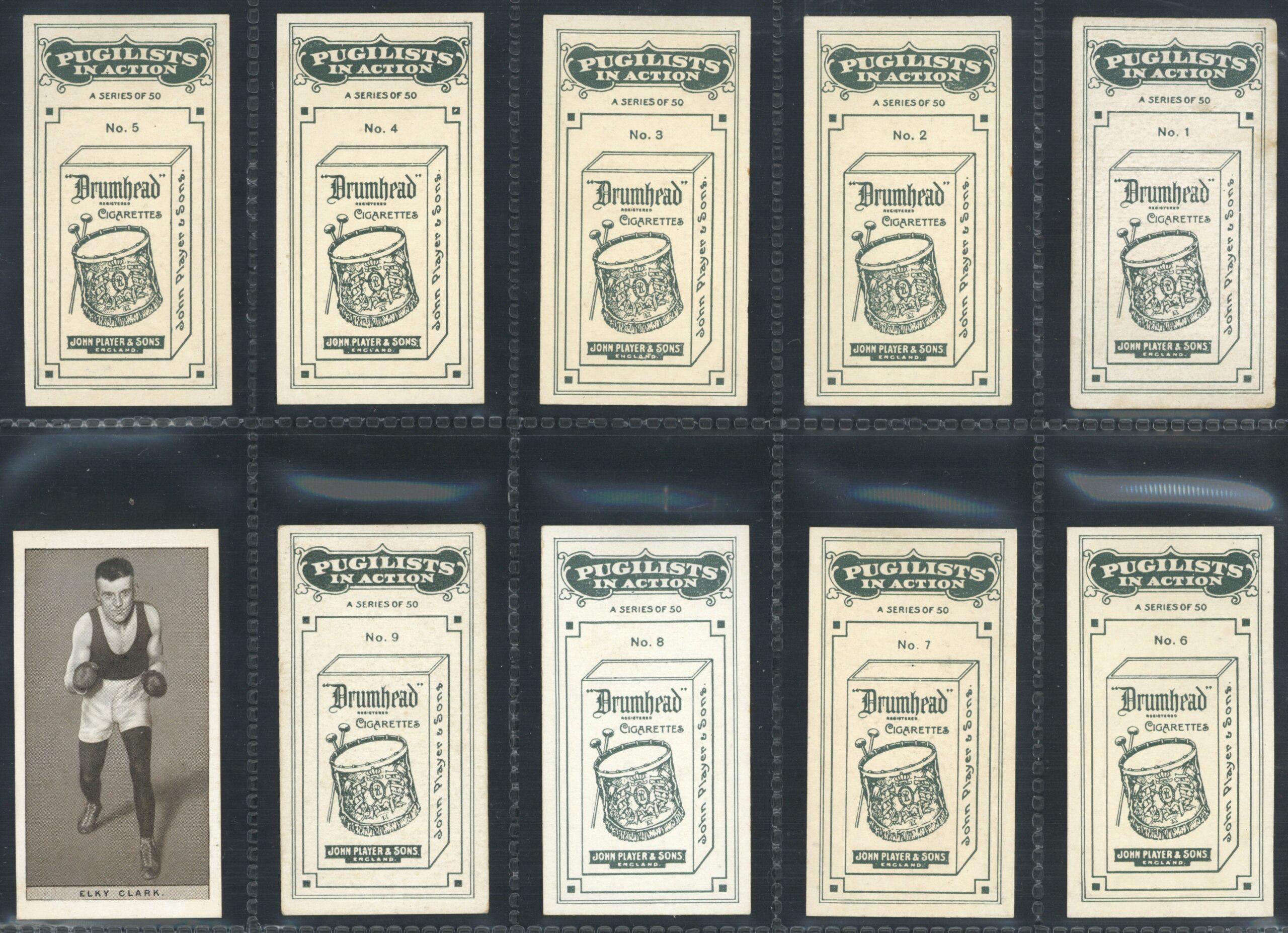 John Player - 'Pugilists in Action' (1928) - Complete Set John Player - 'Pugilists in Action' (1928) - Complete Set