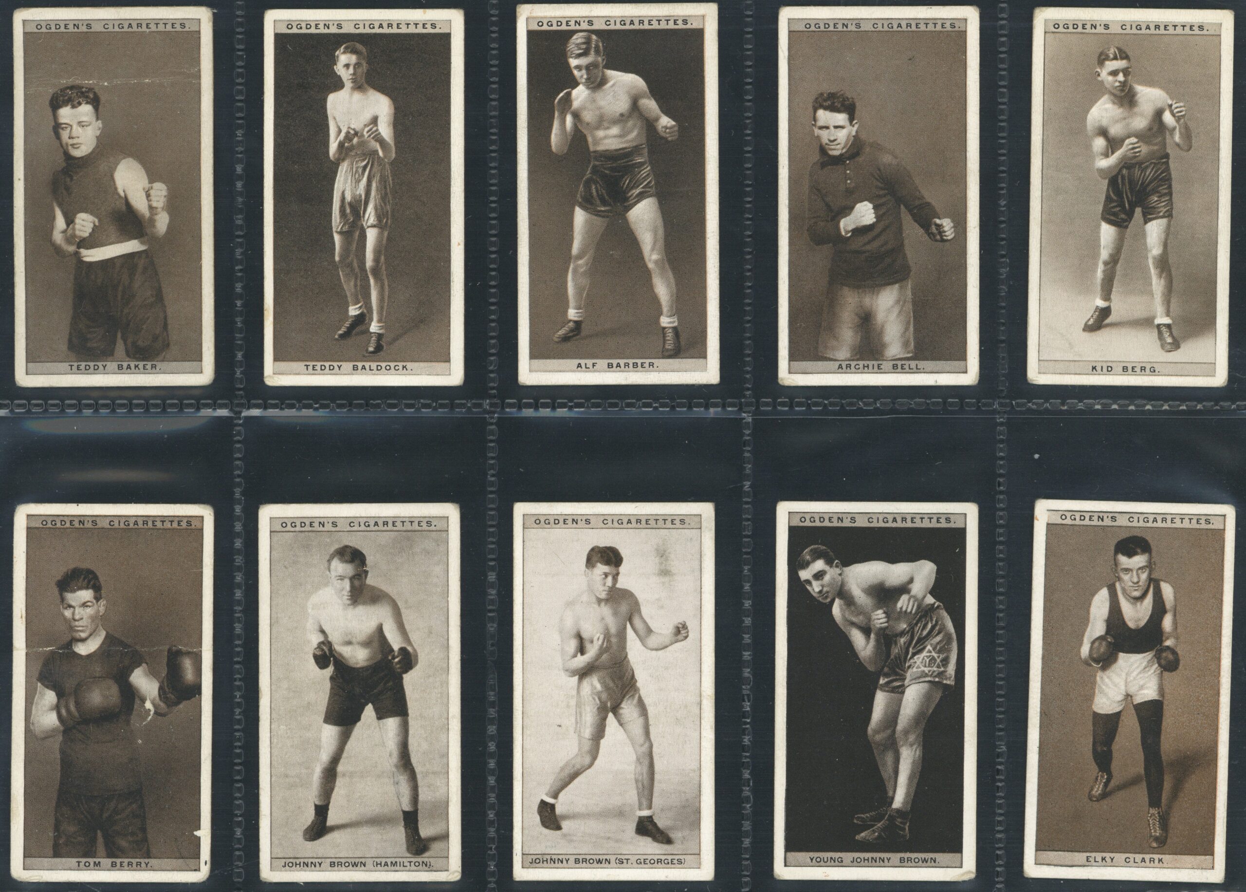 John Player - 'Pugilists in Action' (1928) - Complete Set John Player - 'Pugilists in Action' (1928) - Complete Set