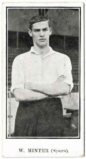 Jones Bros - 'Spurs Footballers (A)' (1911) - Card #10 - W. Minter