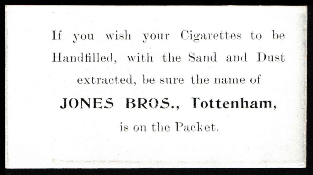 Jones Bros - 'Spurs Footballers' (1912) - C.S. Rance Jones Bros - 'Spurs Footballers' (1912) - C.S. Rance