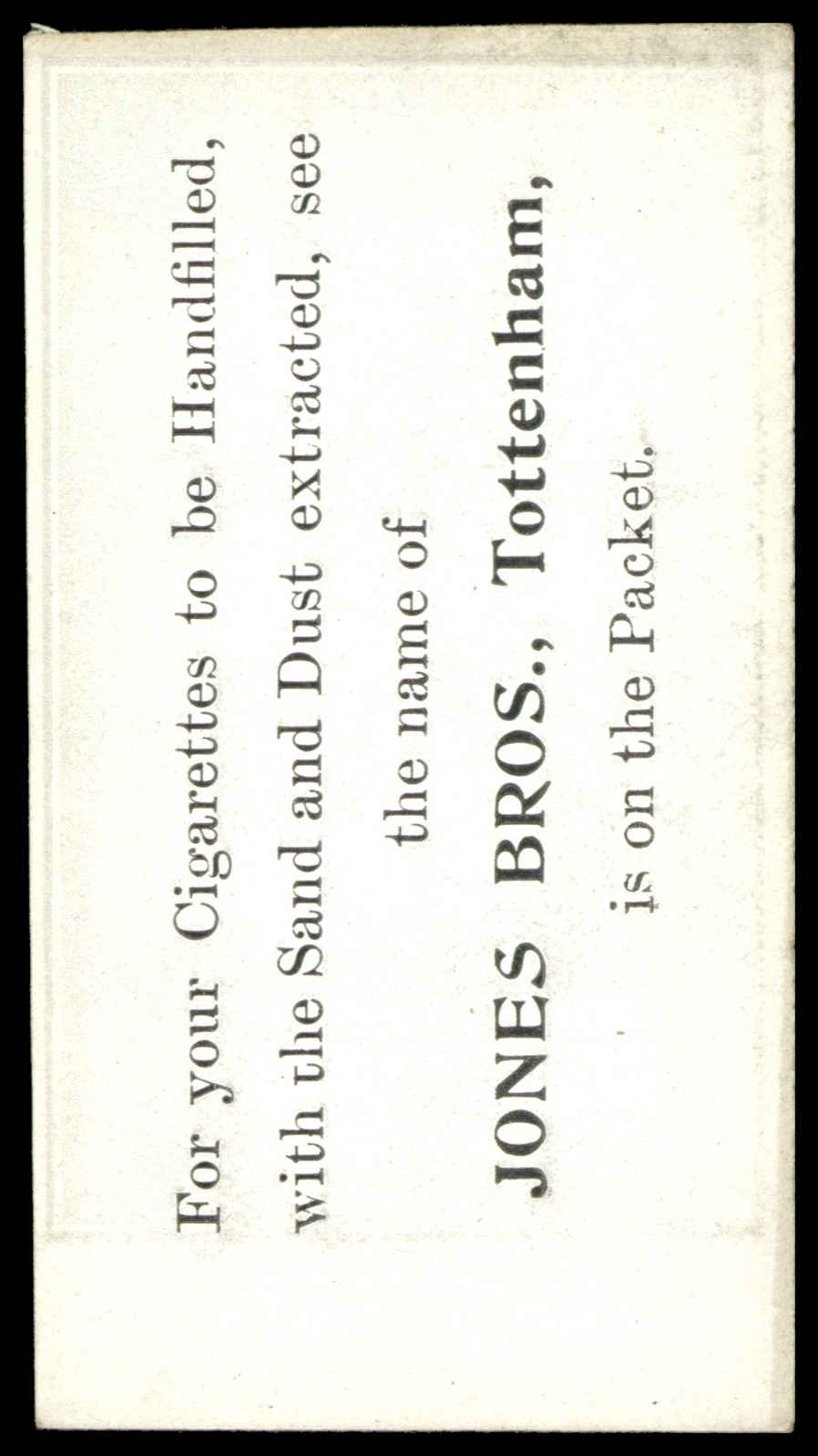Jones Bros - 'Spurs Footballers' - E. Crompton (1911) Jones Bros - 'Spurs Footballers' - E. Crompton (1911)