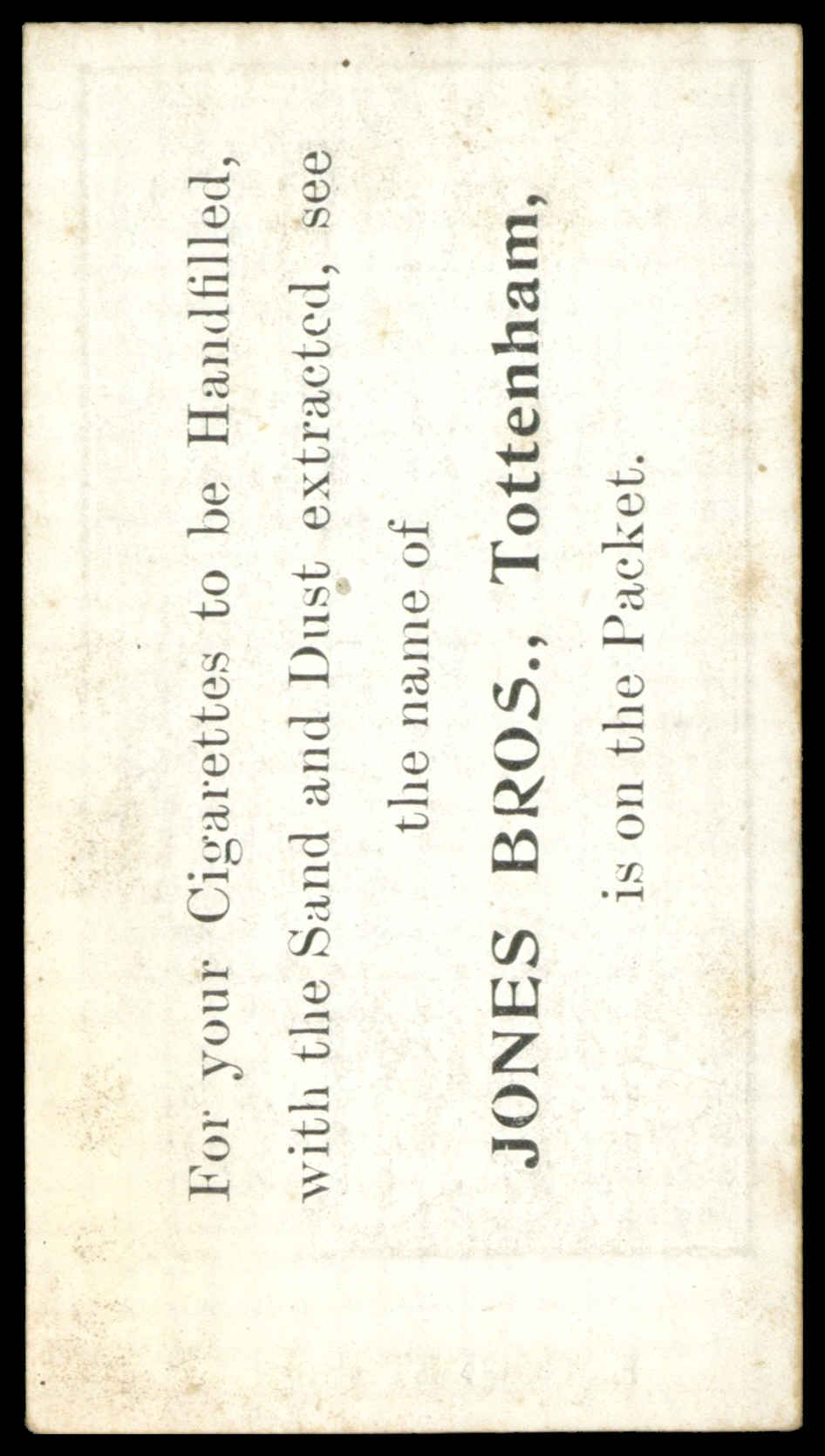 Jones Bros - 'Spurs Footballers' - E. Coquet (1911) Jones Bros - 'Spurs Footballers' - E. Coquet (1911)
