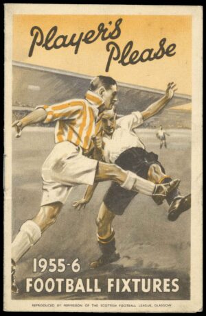 Player (John) - 'Football Fixture List 1955/56 (Scotland)'