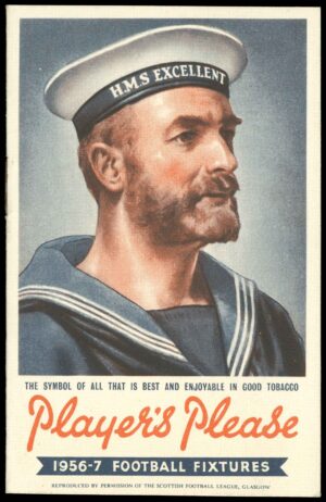 Player (John) - 'Football Fixture List 1956/57 (Scotland)'