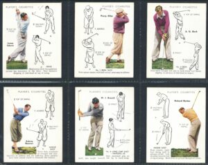 Player (John) - 'Golf (Large/Overseas)'  Complete Set (1939)