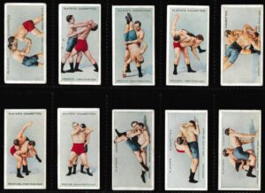 Player (John) - 'Wrestling & Ju-Jitsu (Blue)' (1911) - Complete Set