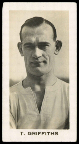 Sinclair - 'English & Scottish Football Stars' (1935) - T. Griffiths (Aston Villa)