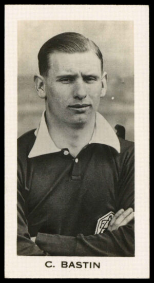 Sinclair - 'English & Scottish Football Stars' (1935) - C. Bastin (Arsenal)