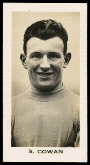 Sinclair - 'English & Scottish Football Stars' (1935) - S. Cowan (Bradford City)