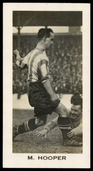 Sinclair - 'English & Scottish Football Stars' (1935) - M. Hooper (Sheffield Wednesday)
