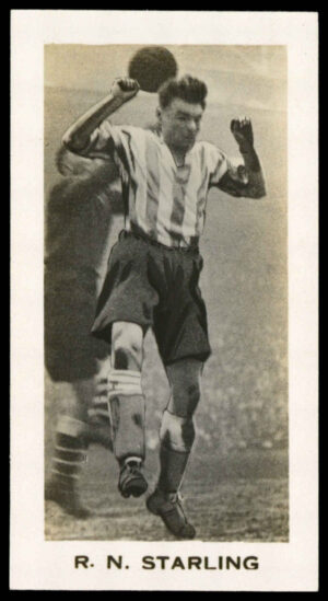 Sinclair - 'English & Scottish Football Stars' (1935) - R.N. Starling (Sheffield Wednesday)