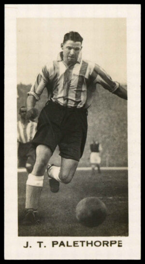 Sinclair - 'English & Scottish Football Stars' (1935) - J.T. Palethorpe (Aston Villa)