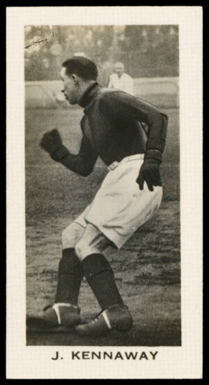 Sinclair - 'English & Scottish Football Stars' (1935) - J. Kennaway (Celtic)