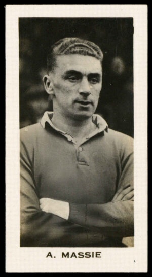 Sinclair - 'English & Scottish Football Stars' (1935) - A. Massie (Heart of Midlothian)