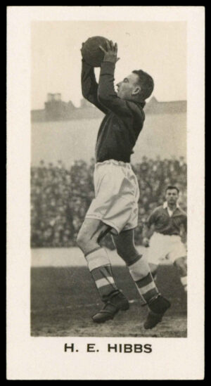 Sinclair - 'English & Scottish Football Stars' (1935) - H.E. Hibbs (Birmingham City)