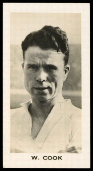 Sinclair - 'English & Scottish Football Stars' (1935) - W. Cook (Bolton Wanderers)