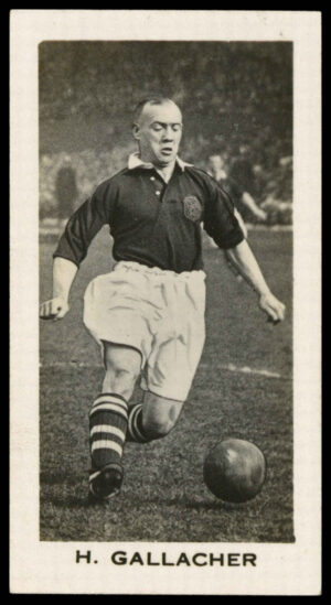 Sinclair - 'English & Scottish Football Stars' (1935) - H. Gallacher (Derby County)