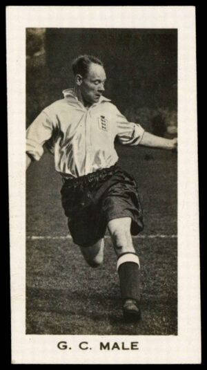 Sinclair - 'English & Scottish Football Stars' (1935) - G.C. Male (Arsenal)