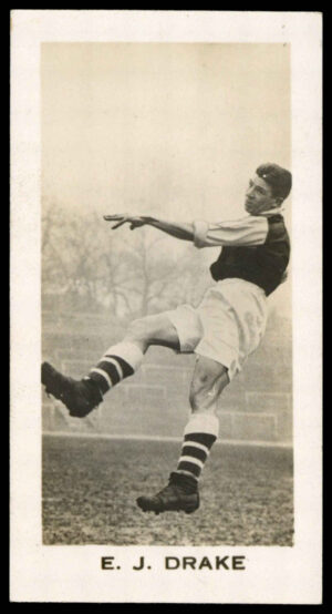 Sinclair - 'English & Scottish Football Stars' (1935) - E.J. Drake (Arsenal)
