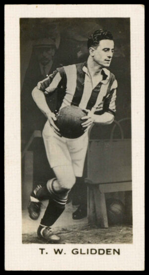 Sinclair - 'English & Scottish Football Stars' (1935) - T.W. Glidden (West Bromwich Albion)