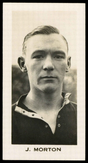 Sinclair - 'English & Scottish Football Stars' (1935) - J. Morton (West Ham United).