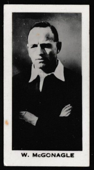 Sinclair - 'English & Scottish Football Stars' (1935) - W. McGonagle (Celtic)