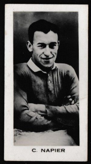 Sinclair - 'English & Scottish Football Stars' (1935) - C. Napier (Derby County)