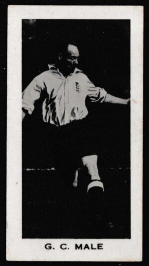 Sinclair - 'English & Scottish Football Stars' (1935) - G.C. Male (Arsenal)