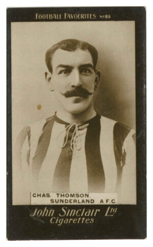 Sinclair (John) - C. Thompson (Sunderland) - 'Football Favourites' (c1910)