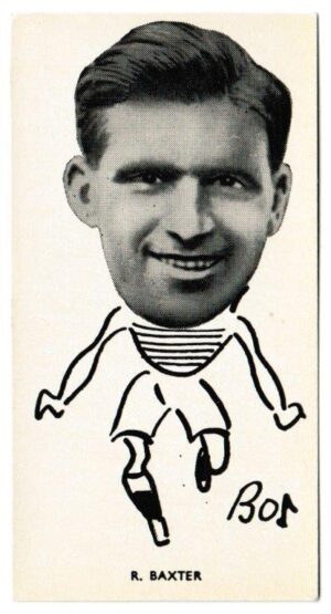 Sinclair (John) - 'Well Known Footballers - North East Counties' (1938) - Card #31 - Robert Baxter (Middlesbrough) Sinclair (John) - 'Well Known Footballers - North East Counties' (1938) - Card #31 - Robert Baxter (Middlesbrough)