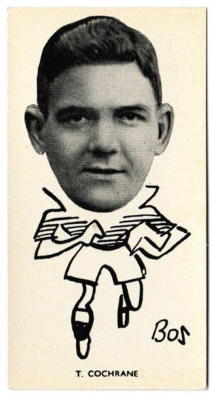 Sinclair (John) - 'Well Known Footballers - North East Counties' (1938) - Card #38 - Tom Cochrane (Middlesbrough) Sinclair (John) - 'Well Known Footballers - North East Counties' (1938) - Card #38 - Tom Cochrane (Middlesbrough)