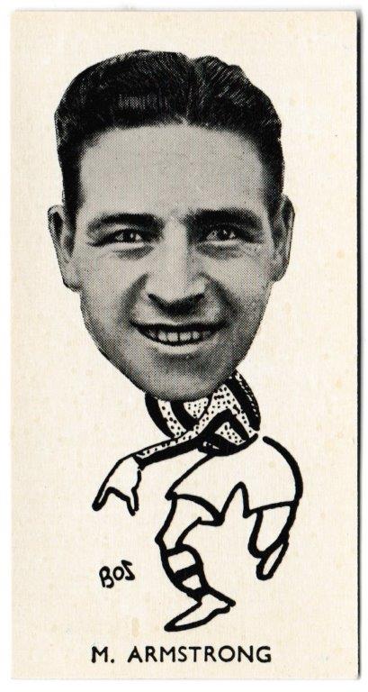 Sinclair (John) - 'Well Known Footballers - Scottish' (1938) - Card #17 - M. Armstrong (Aberdeen) Sinclair (John) - 'Well Known Footballers - Scottish' (1938) - Card #17 - M. Armstrong (Aberdeen)