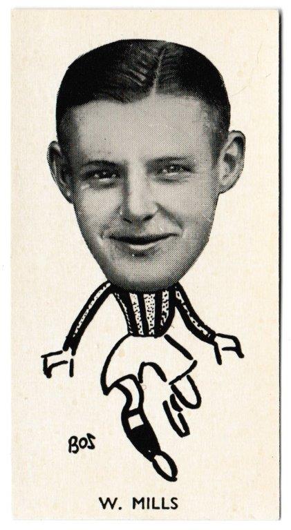 Sinclair (John) - 'Well Known Footballers - Scottish' (1938) - Card #19 - W. Mills (Aberdeen) Sinclair (John) - 'Well Known Footballers - Scottish' (1938) - Card #19 - W. Mills (Aberdeen)