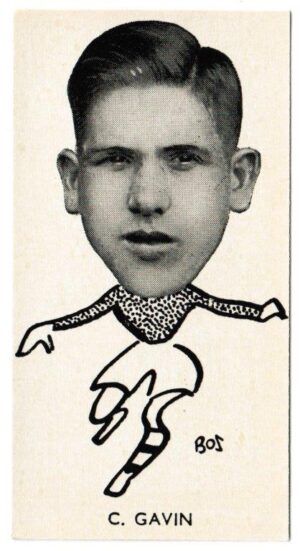 Sinclair (John) - 'Well Known Footballers - Scottish' (1938) - Card #25 - C. Gavin (Arbroath)